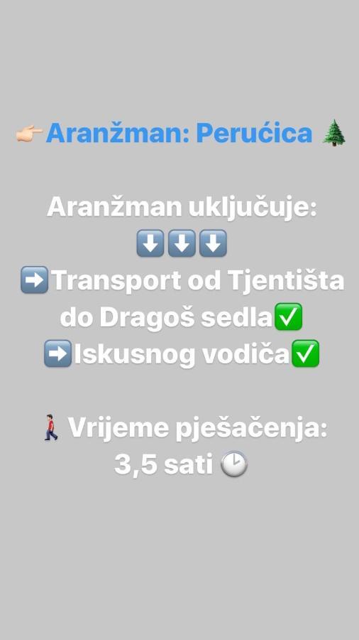 Apartman Kosuta 2 Tjentiste Esterno foto